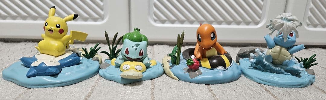 ポケモン ピカチュウ・フシギダネ・ヒトカゲ・ゼニガメ フィギュア 4点セット