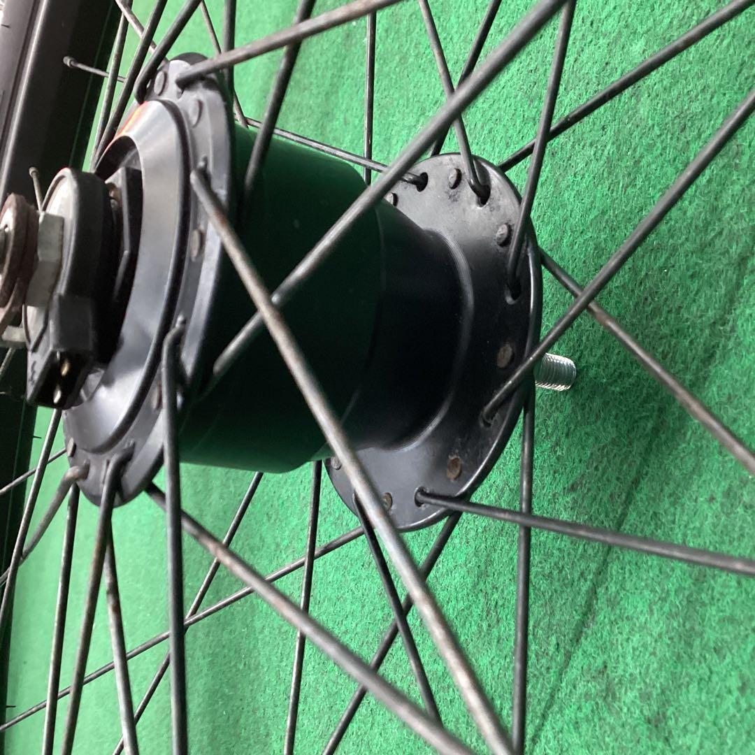 アルミリム 前輪 27.5×1.95 タイヤ付 27.5インチ　J2端子　オート