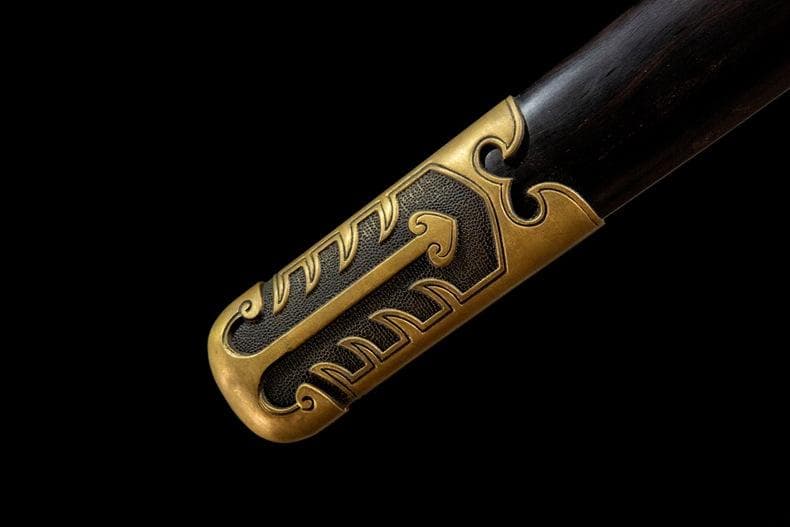 中華武術 刃長73 cm 唐刀・模造刀・模擬刀 練習 武具 【品名】：聴風