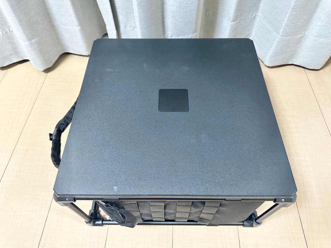 アウトドアテーブル フィールドオフィス M ブラック