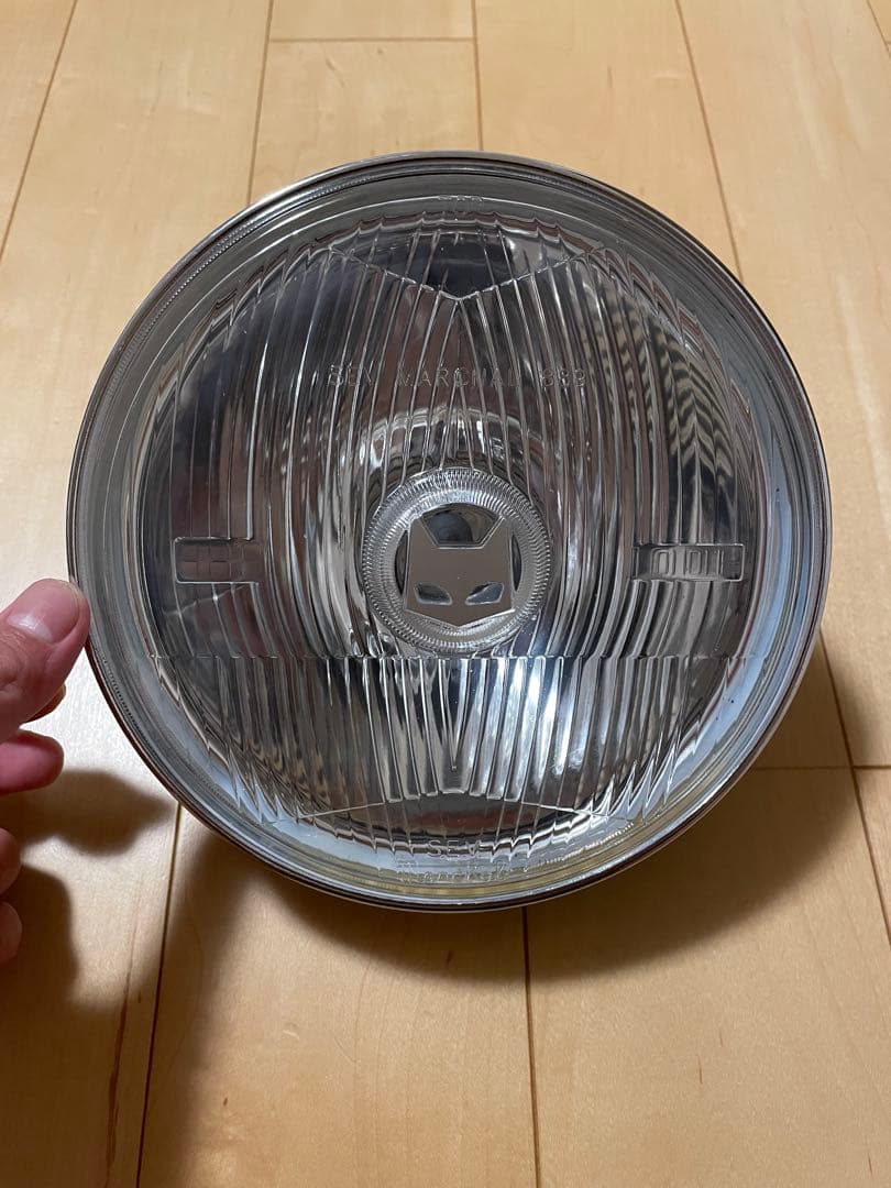 マーシャル８８９ヘッドランプ　クリアーレンズ　４輪車/2輪　180π