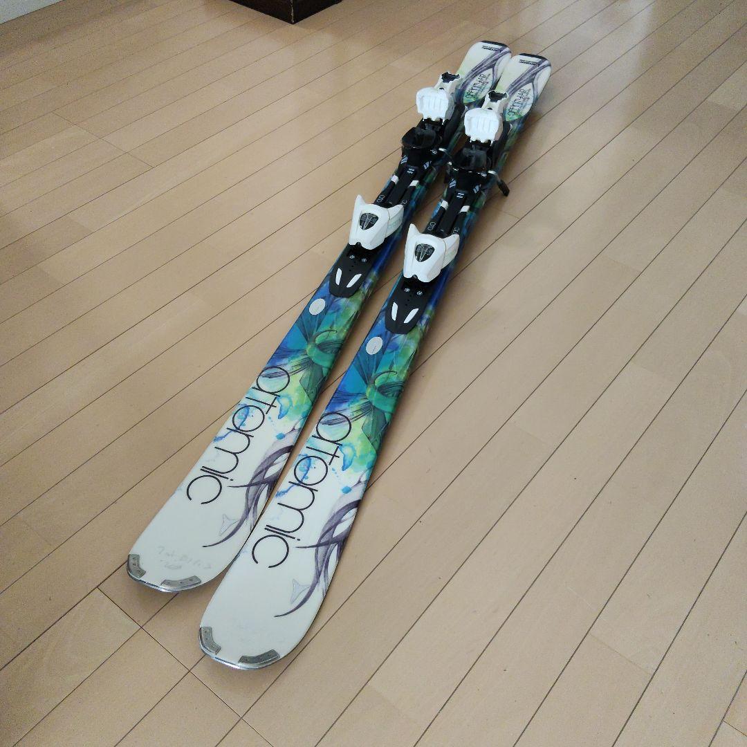 Atomic スキー板 140cm レディース バインディング付き