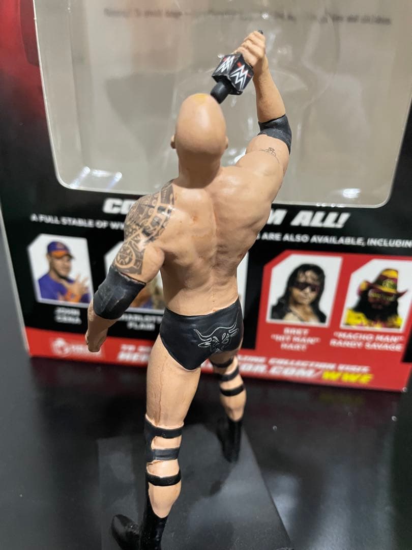 WWE Championship The Rock フィギュア