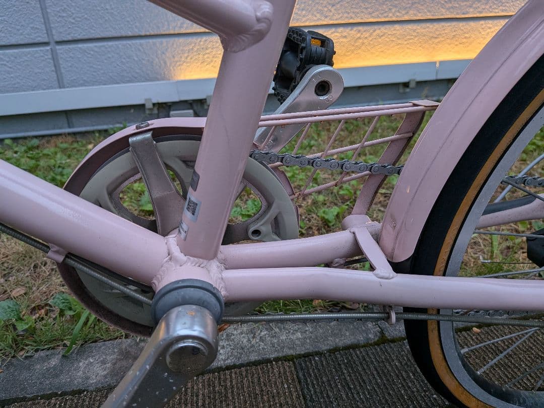 【ブリヂストン】自転車 マークローザ M7 E.Xサンドピンク MRK07T