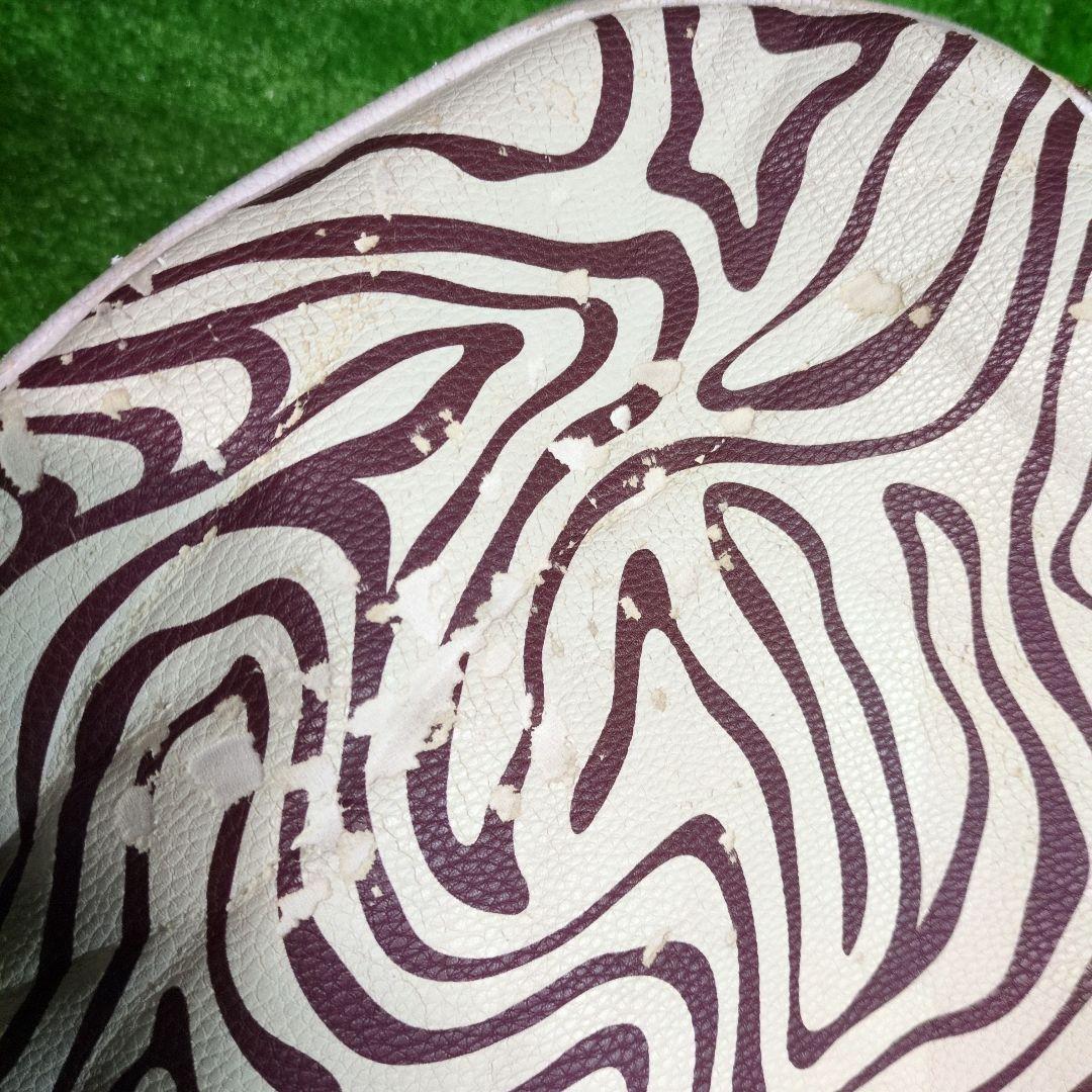 ゼブラ柄 ゴルフキャディバッグ OAKLEY