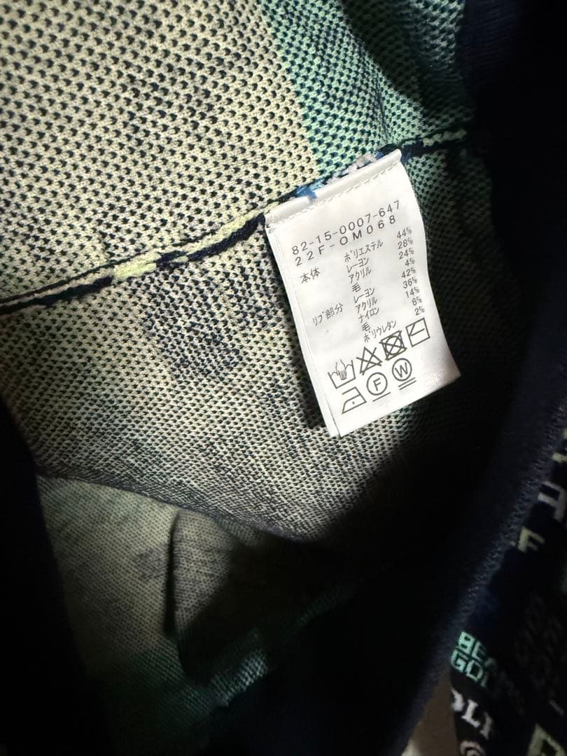 中古 美品 サイズL ビームスゴルフ ニット セーター