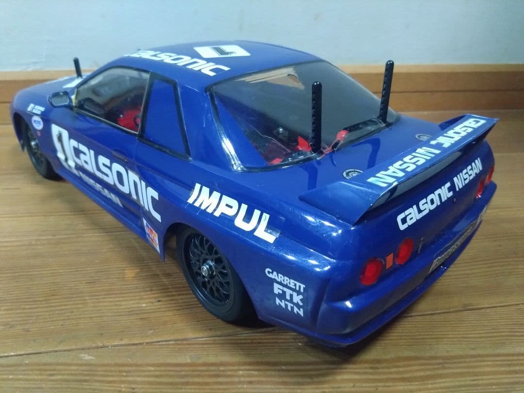 タミヤ　カルソニック　スカイライン　GT-R　ボディ　TA02　シャーシ　セット