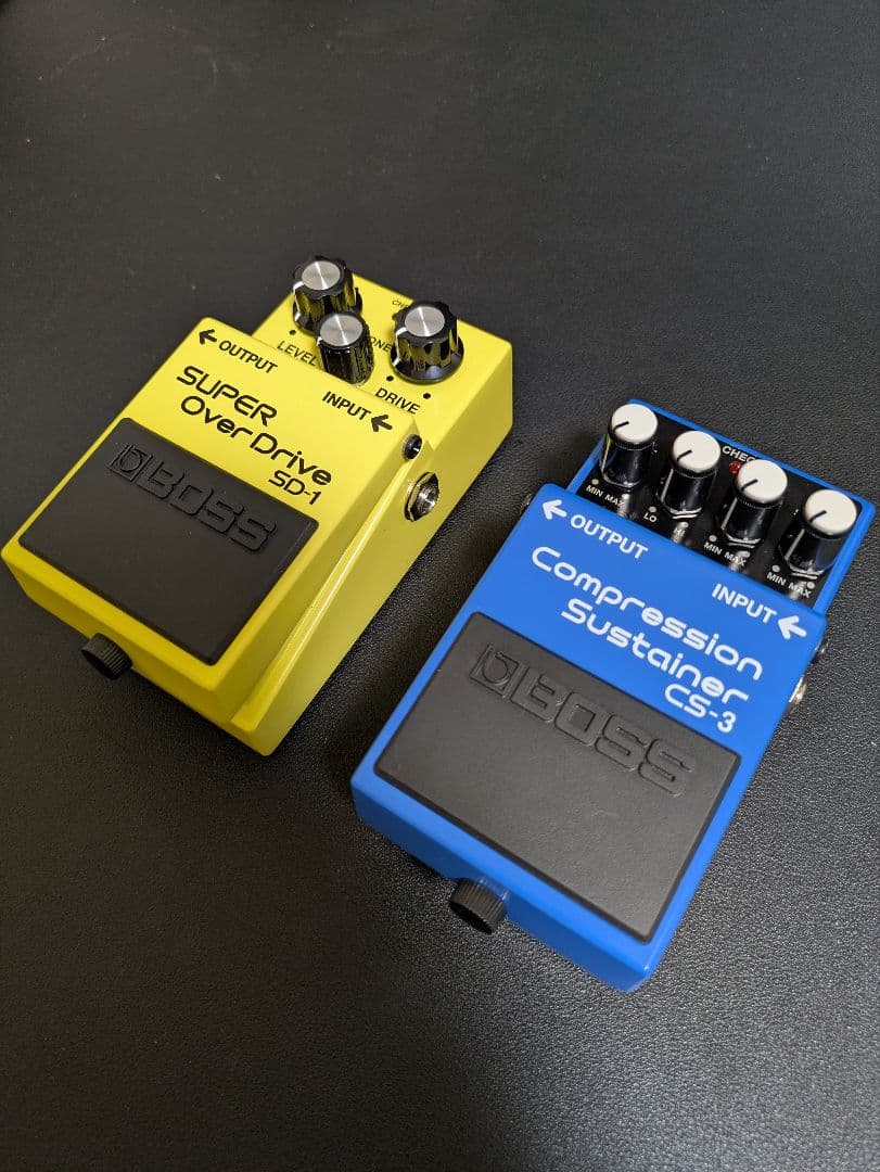 BOSS エフェクターセット SD-1 CS-3