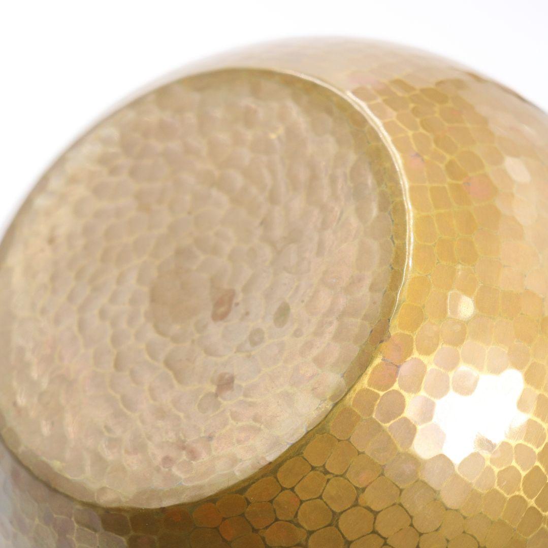 金谷浄雲作 鵬雲斎好み 擂茶建水 鎚目 茶こぼし 共箱 茶道具　V18