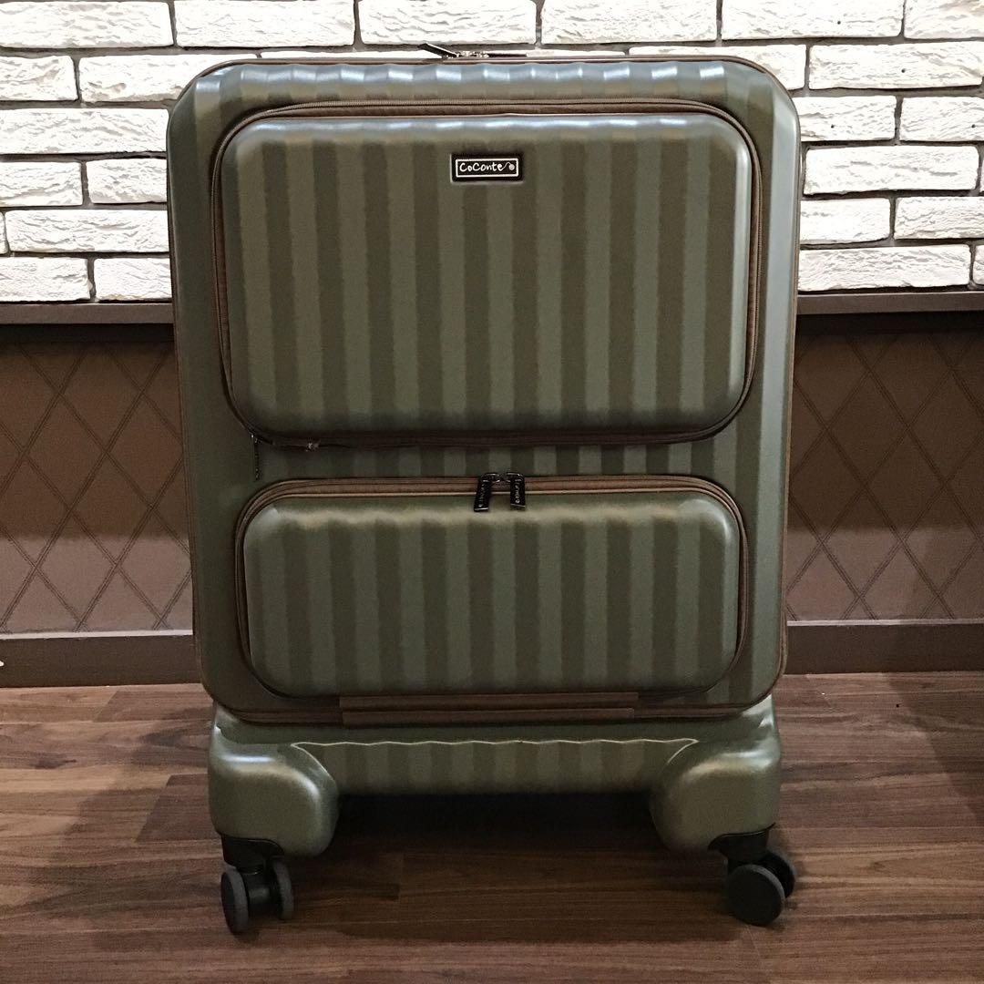 【美品】Coconte ペットトロリー キャリーカート カーキ