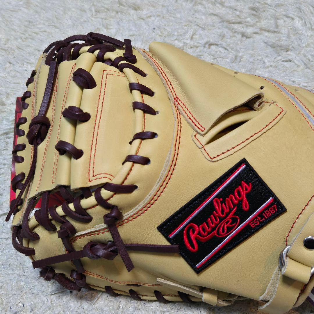 タグ付　ローリングス ハイパーテック 一般軟式 キャッチャーミット 左 グローブ