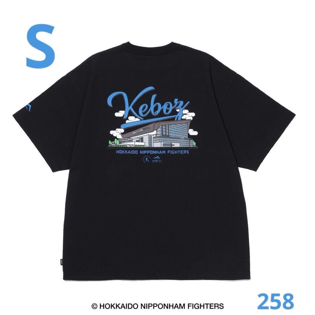 KEBOZ ファイターズ ESCON SS TEE Tシャツ ブラック S