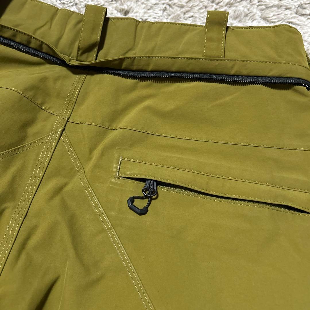 VOLCOM GORE-TEX スノーボードパンツ オリーブグリーン　メンズ　S