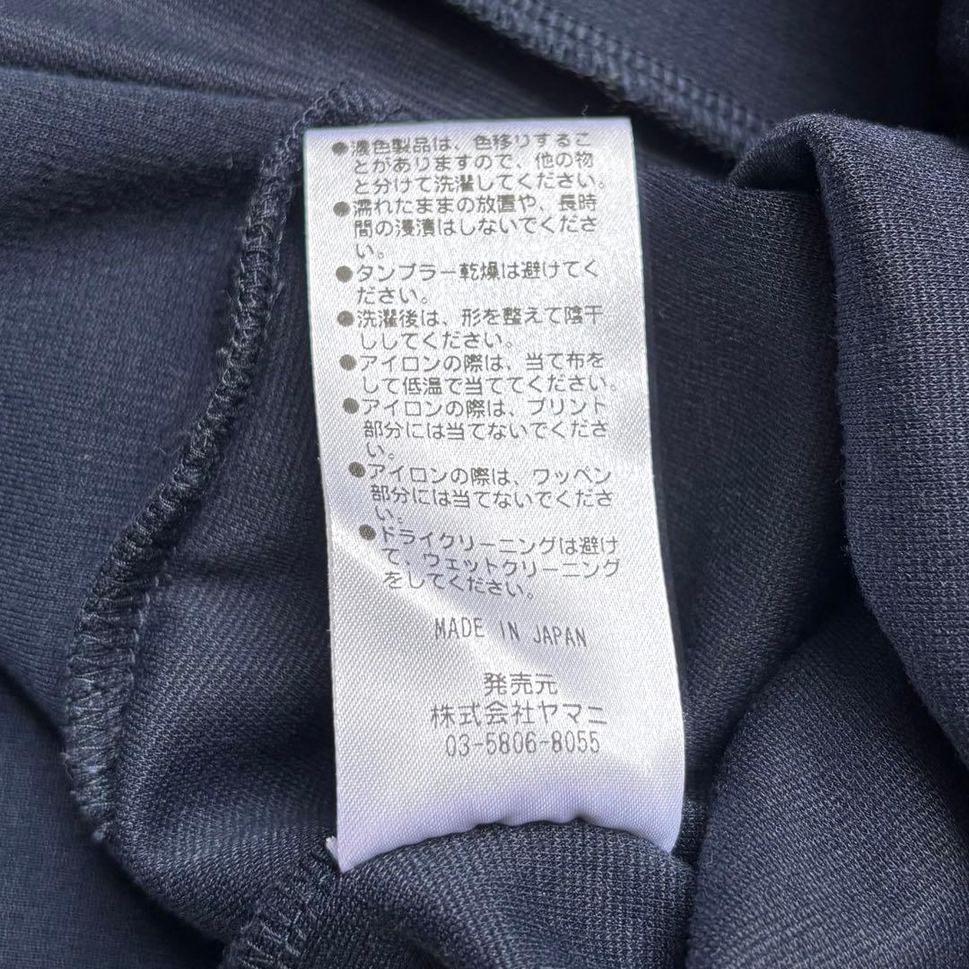 【美品】  GOLF 半袖モックネックシャツ ロゴ