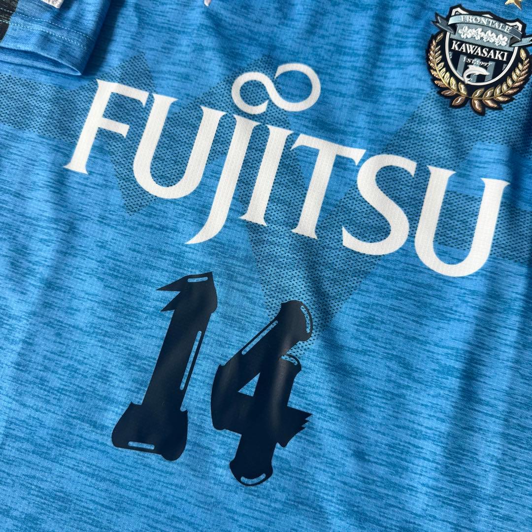 【チェルシー戦限定着用】中村憲剛 ＃１４ 川崎フロンターレ2019（H）