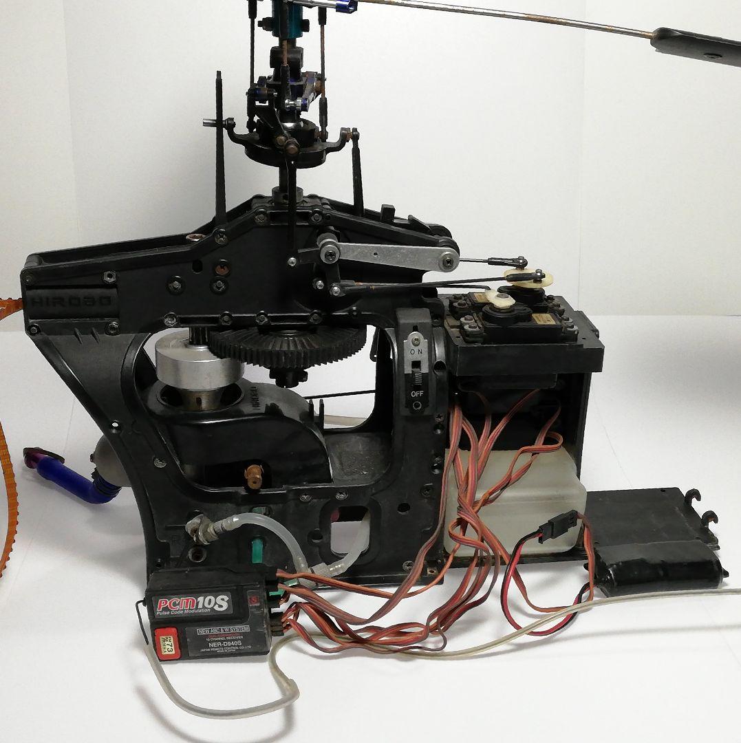 ラジコン ヘリコプター ラジヘリ　ヒロボー RC エンジン レストア 部品取り