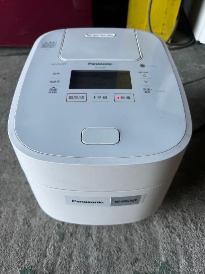 Panasonic 炊飯器 SR-SSX189 ホワイト