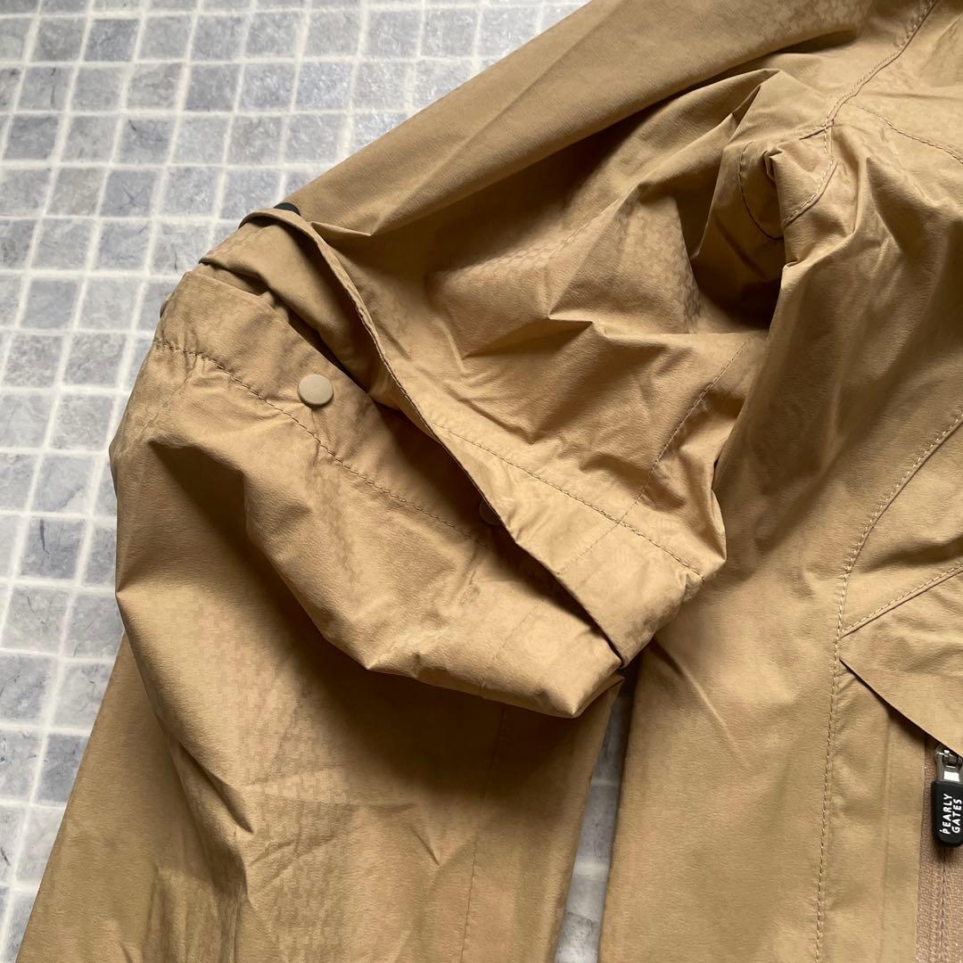 PEARLY GATES パーリーゲイツ　レインウエア　ブルゾン　ベージュ0