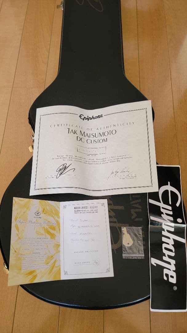 ギター Epiphone Tak Matsumoto DC
