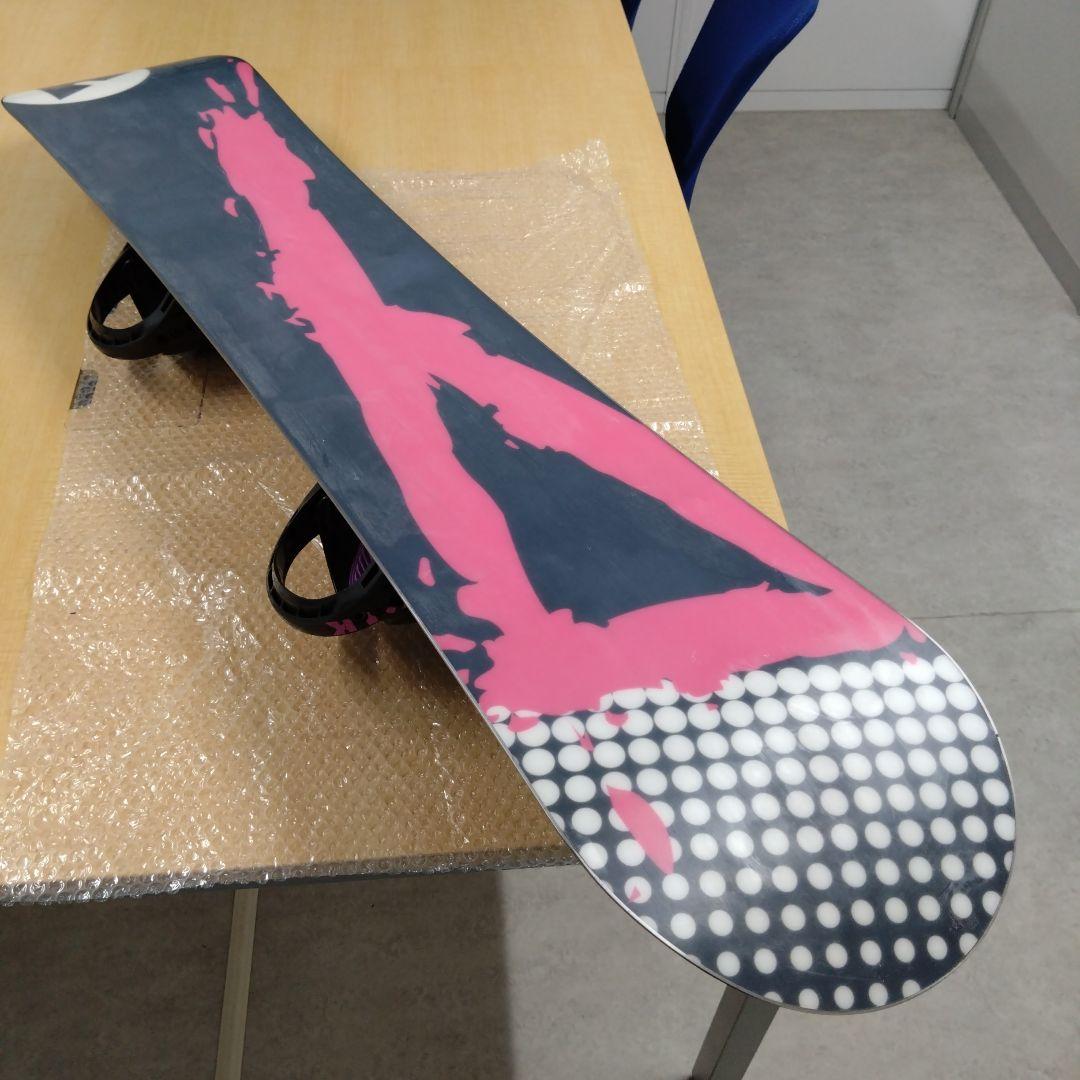 AIRWALK　スノーボード　140cm　ホットワックス施工済み