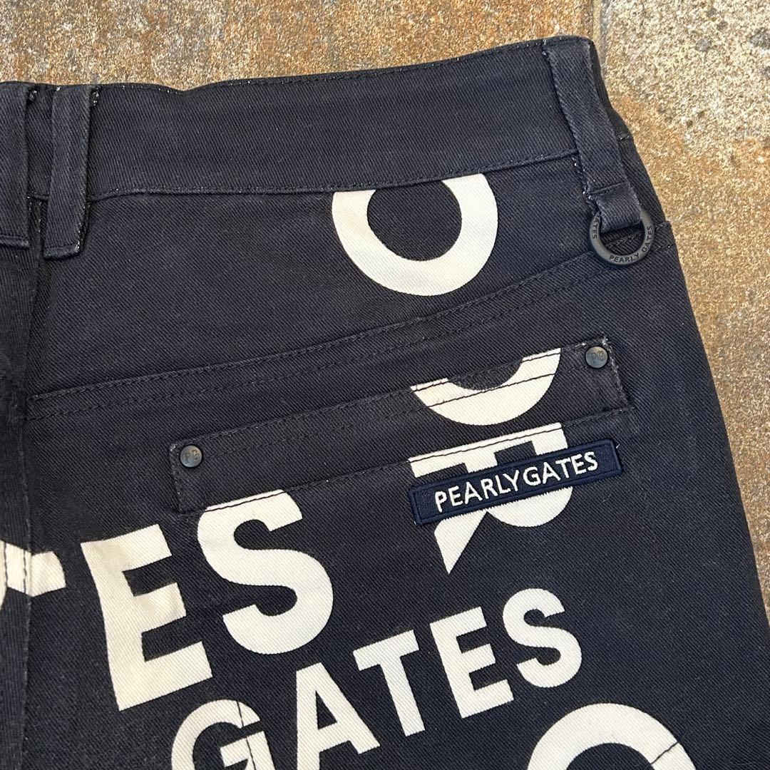 PEARLY GATES パンツ　総柄　30th