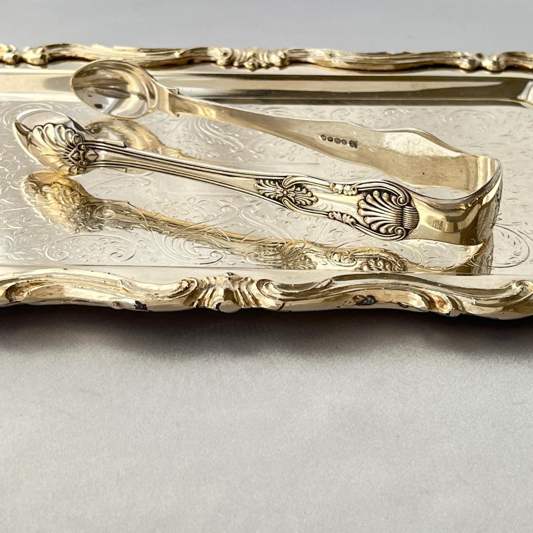 【英国】 キングスパターンのアイストング 【シルバープレート】