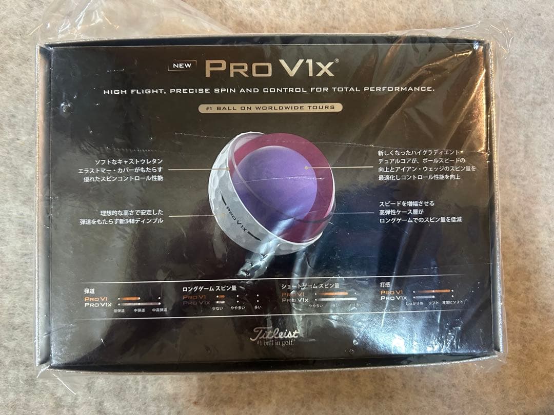 2025 TITLEIST(タイトリスト) PROV1x プロV1x 2箱