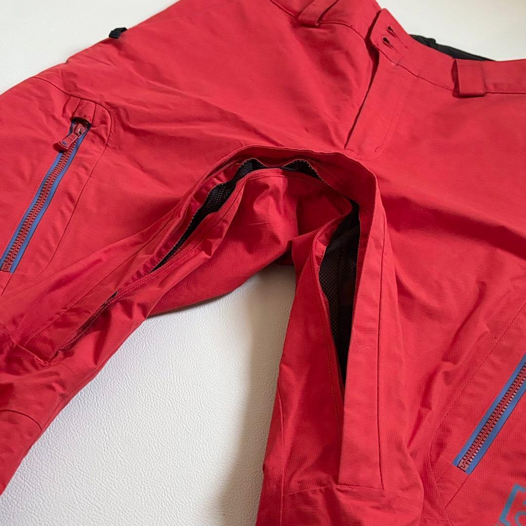 2451 バートン ak ゴアテックス 2L パンツ スノボウェア 無地 レッド