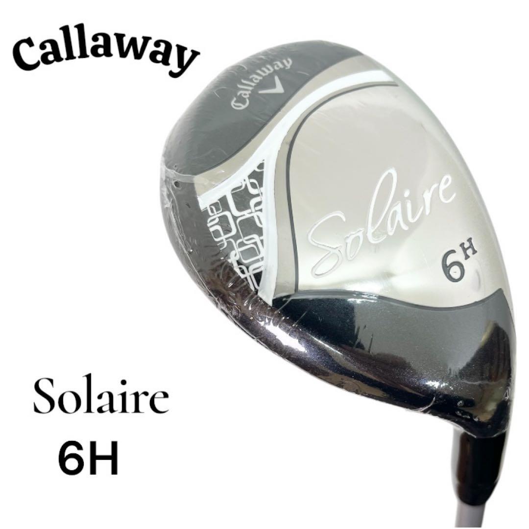 【未使用品】キャロウェイ ソレイル レディース 6H ヘッドカバー付