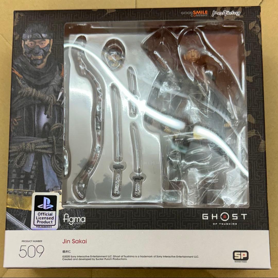 【未開封】figma 境井仁 Ghost of Tsushima 可動フィギュア