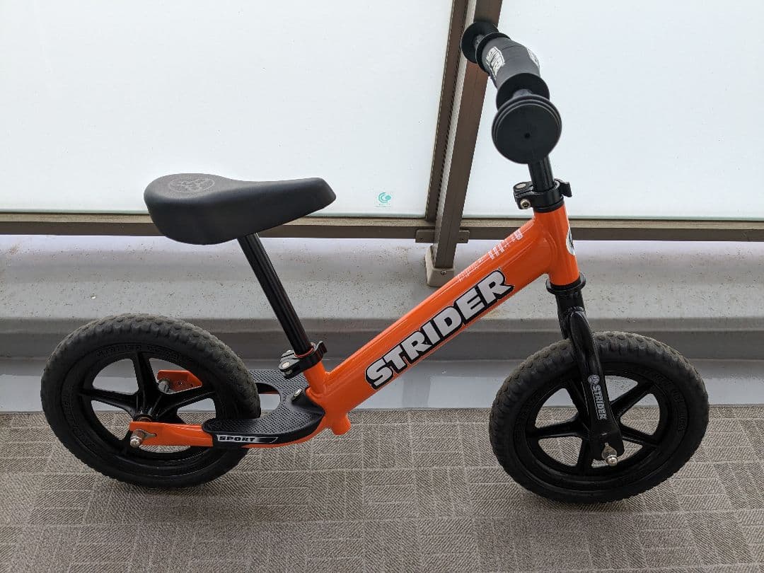 【日本正規品・美品】ストライダースポーツ オレンジ 取説・キャリーバッグ付き