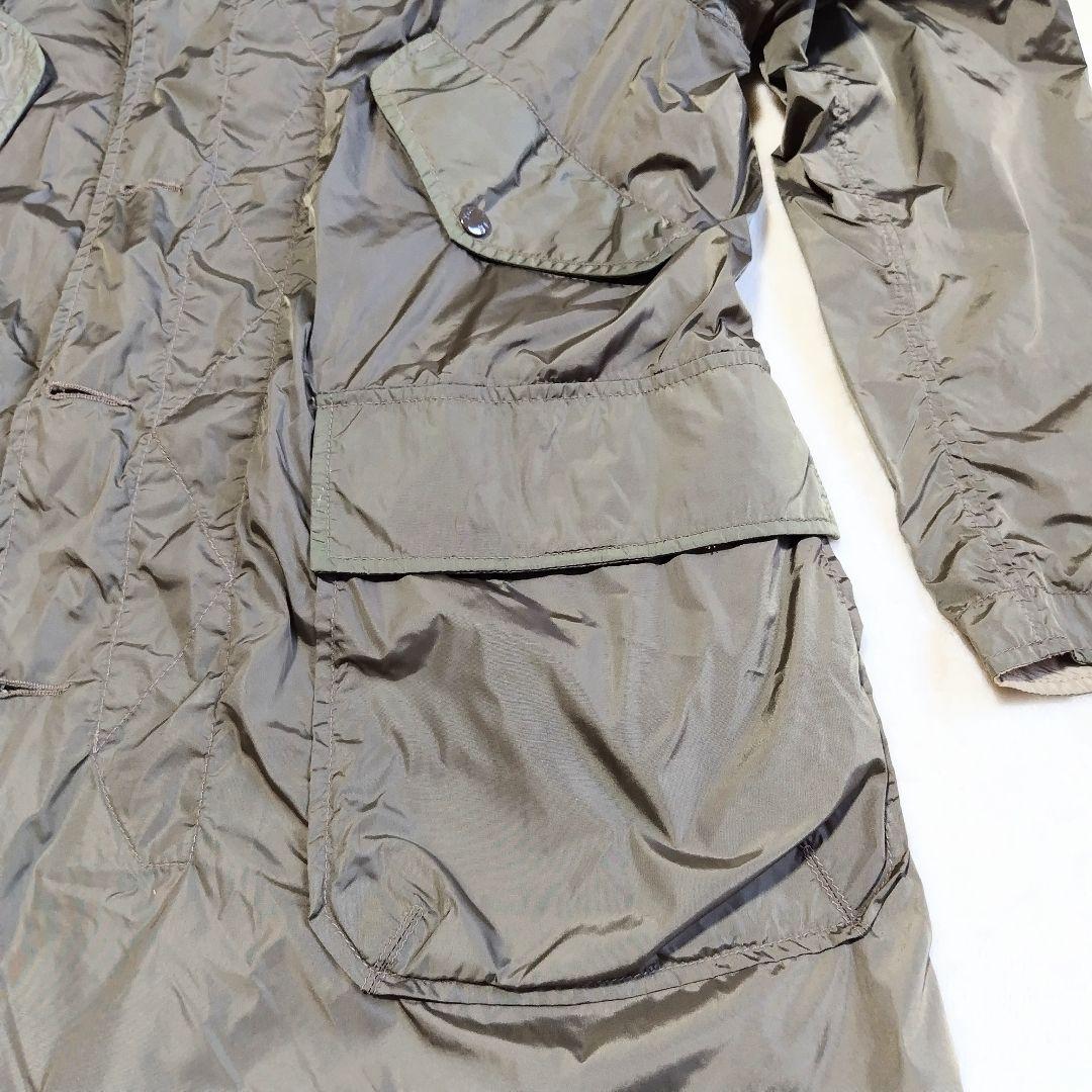 モンクレール 現行軽量 リバーシブル ナイロン フィッシュテール モッズコート