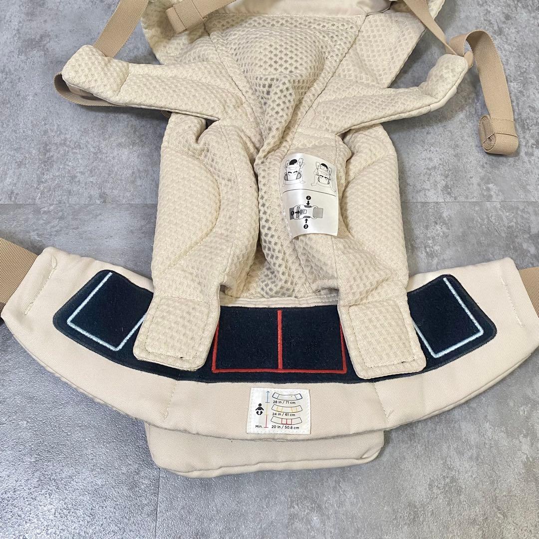 【美品】エルゴ ergo オムニブリーズ 抱っこ紐 ナチュラルベージュ