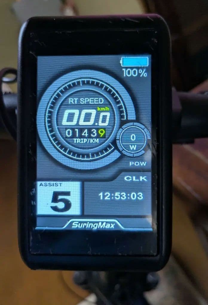 MATE X 純正モニター ディスプレイ　リミッターカット 41km