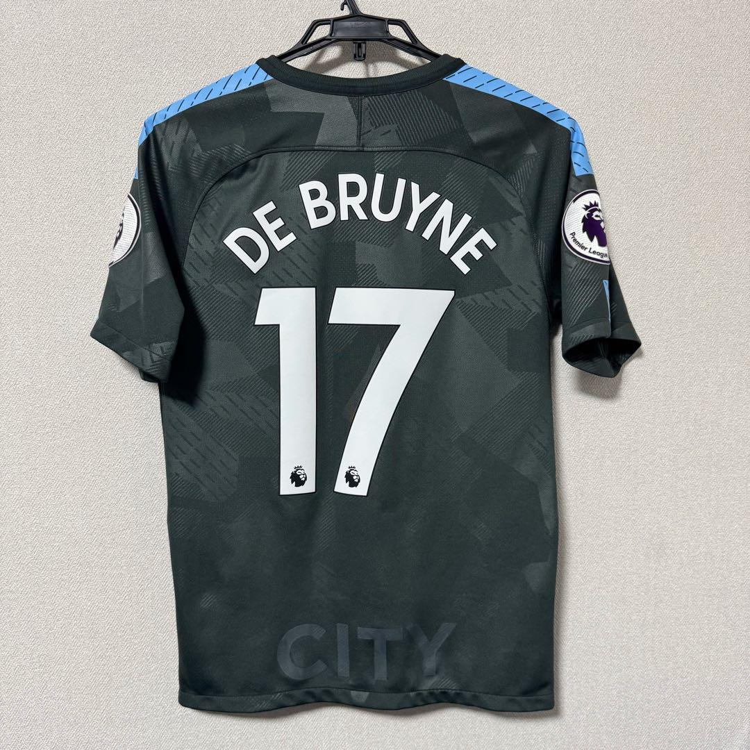 NIKE マンチェスターシティ 17/18 ユニフォーム サード デブライネ
