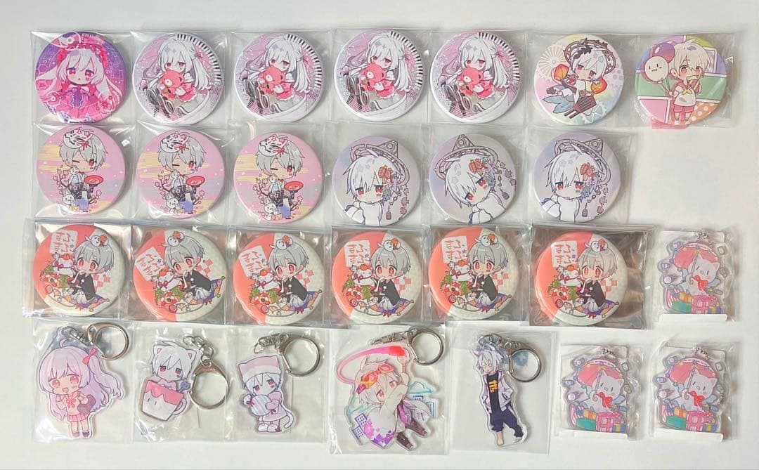 まふまふ 缶バッジ アクキー