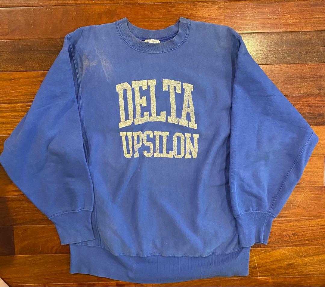 80年代Championチャンピオンリバースウィーブ トリコタグUSA製2枚タグ