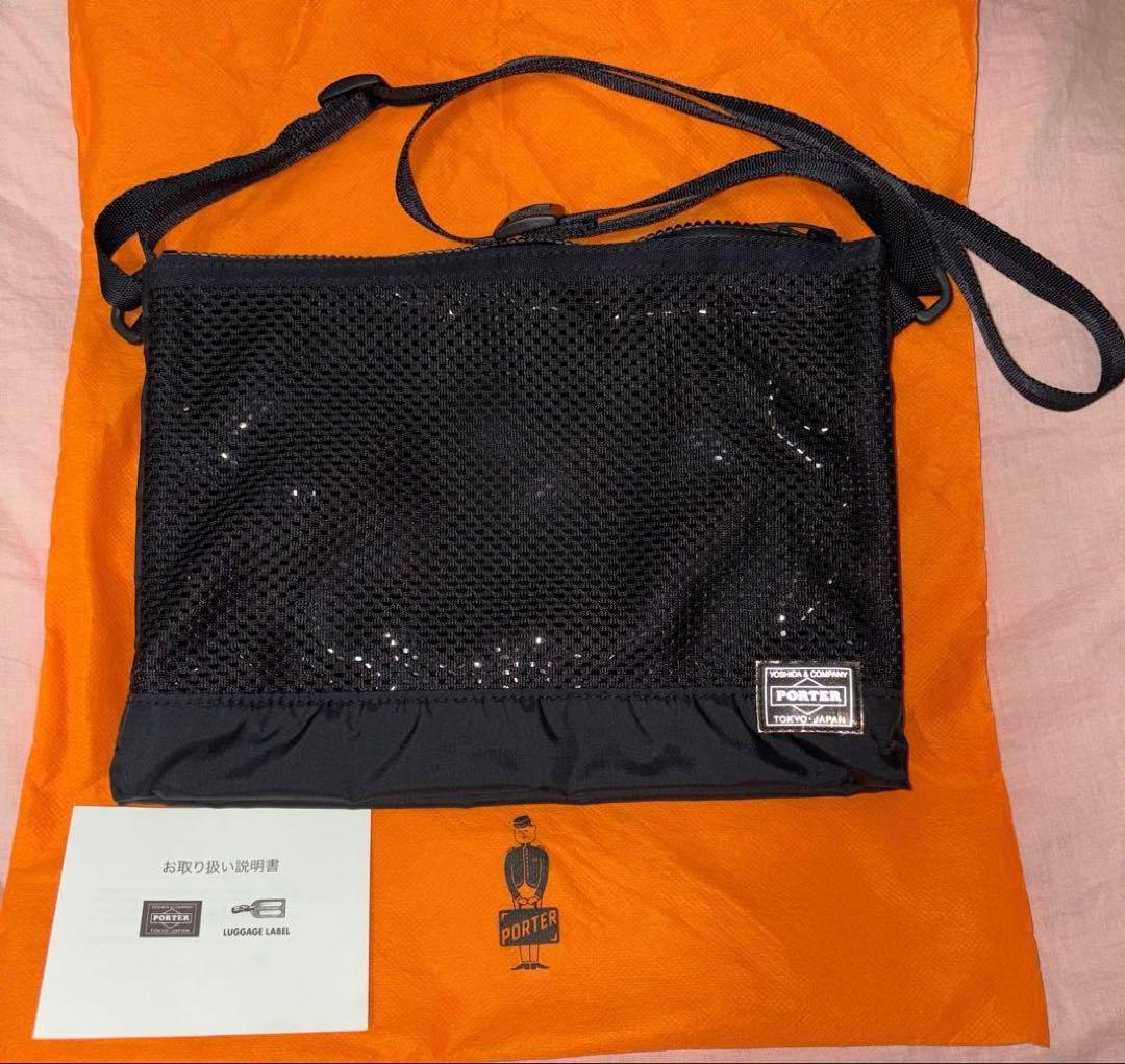 吉田カバン ポーター スクリーン サコッシュ ショルダーバッグ ボディバッグ 黒