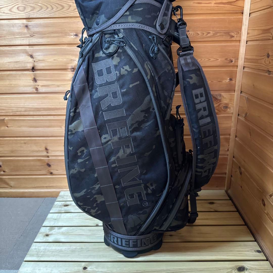 BRIEFING カモフラージュ キャディバッグ　美品