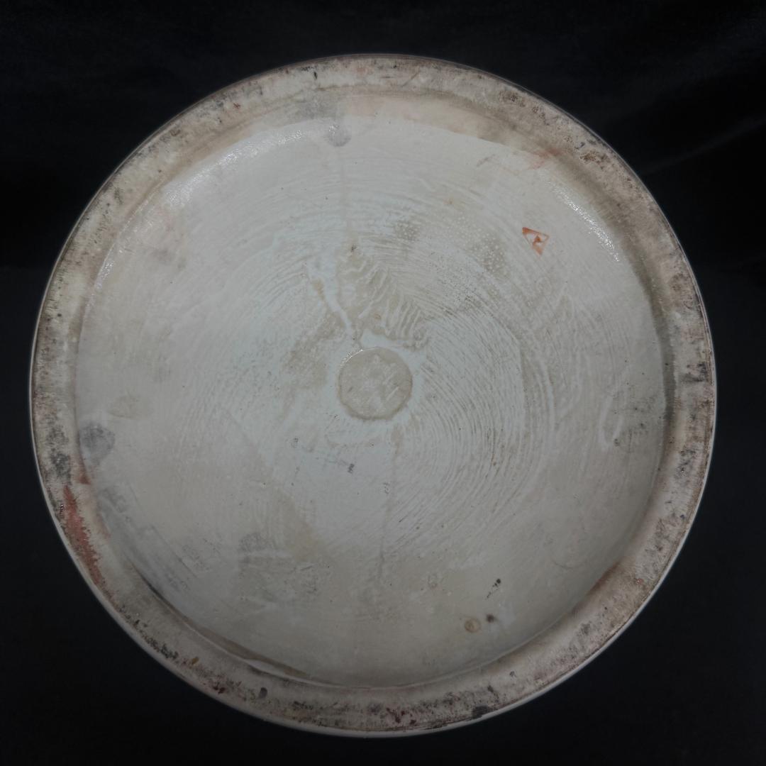 古伊万里　 赤絵 金襴手沈香壺　高さ51㎝