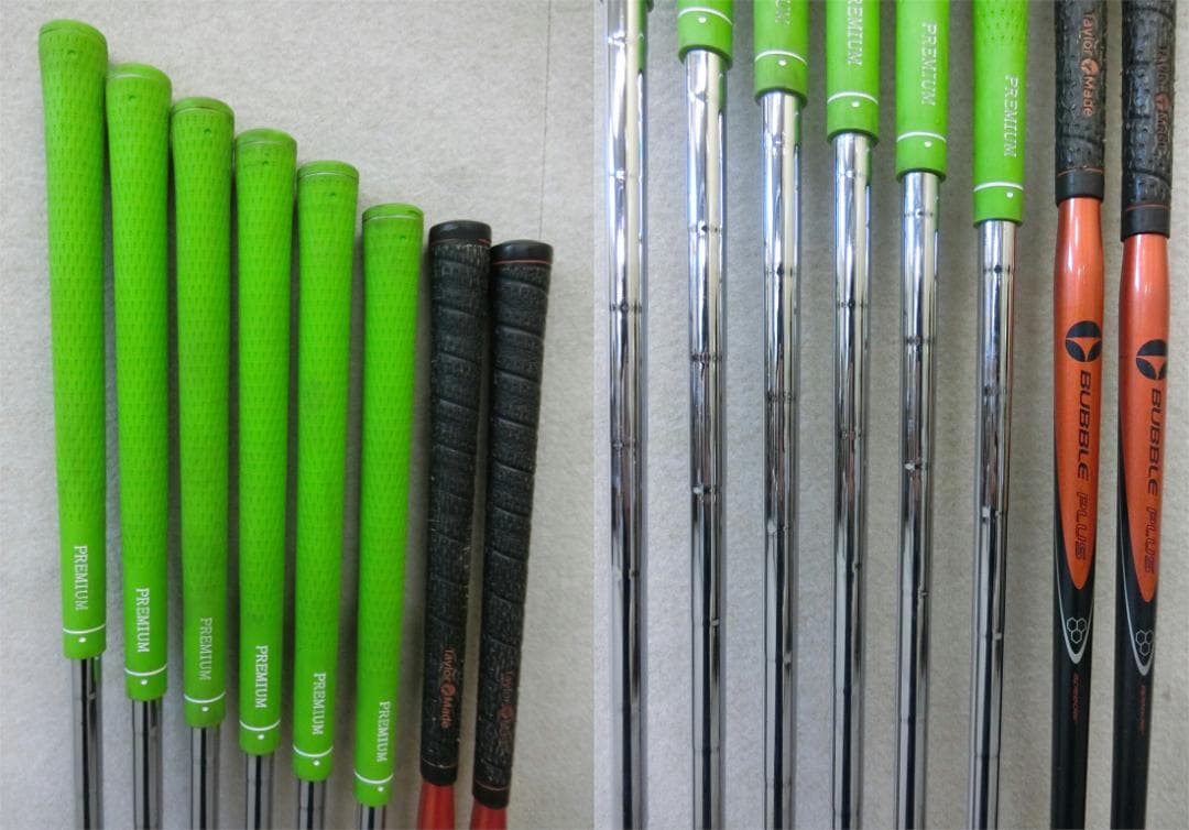 b699 初心者必見 テーラーメイド メンズゴルフ１３本セット※Ｄｒ２本入り