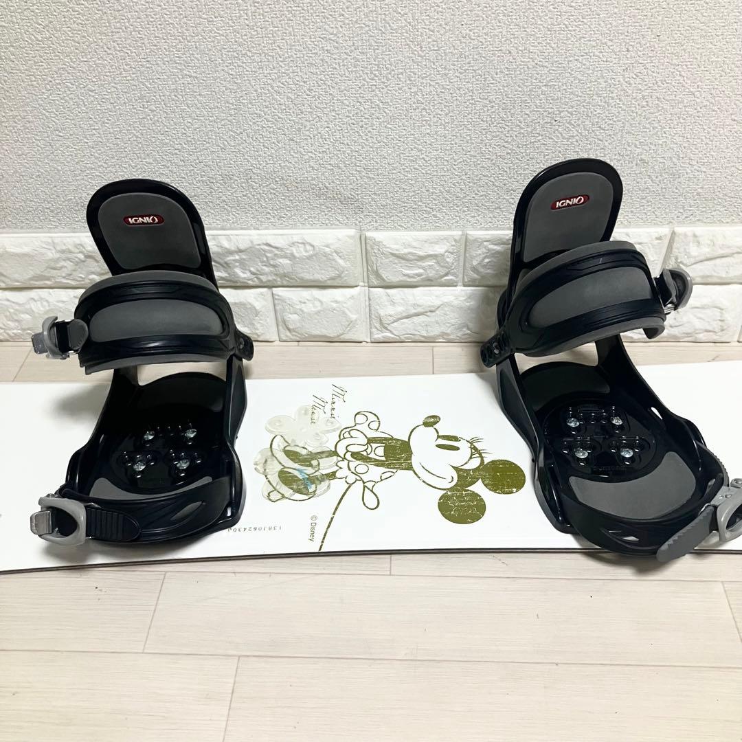 バック付/Hart&Disneyハートディズニーミニーマウス スノーボード138