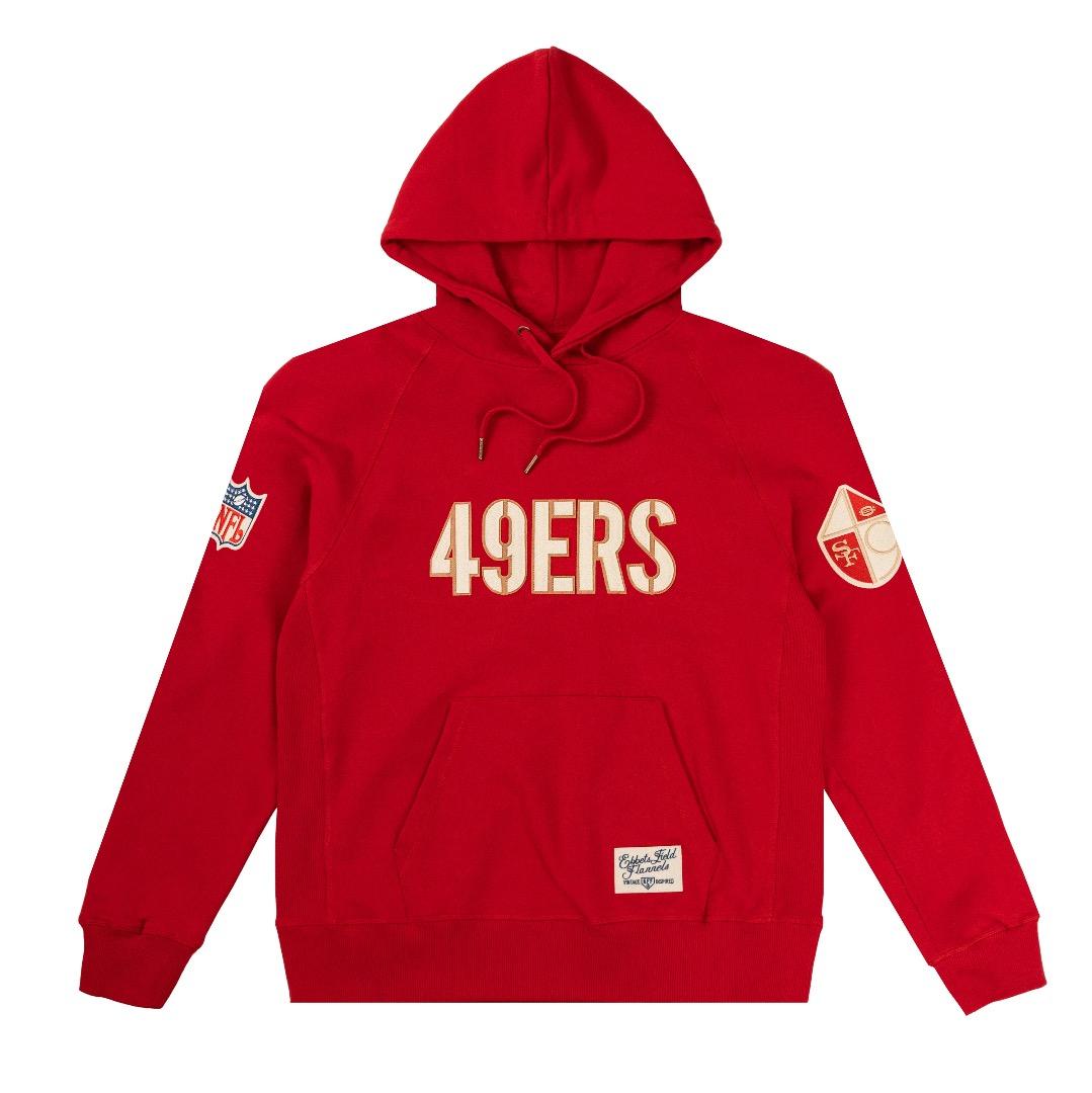 新品　SF 49ers Lサイズ　フーディ アメフト フレンチ・テリー