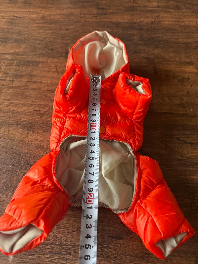 (SALE)注目度up!!【美品】MONCLER オレンジ フード付き