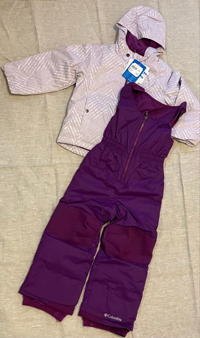 Columbia スノーウェア 上下セット110cm 新品未使用