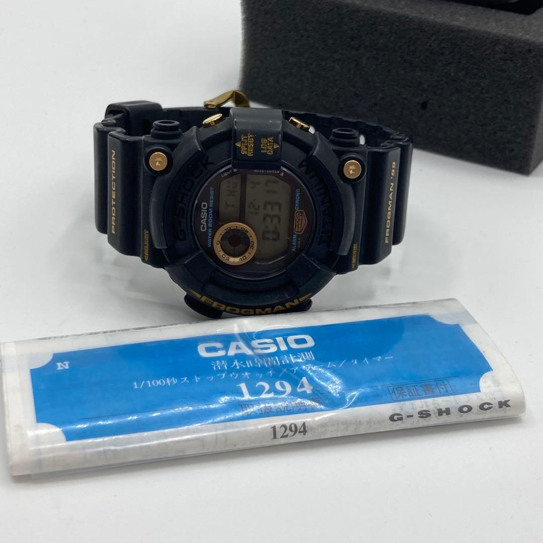✨美品✨G-SHOCK FROGMAN '99 DW-8200 黒金蛙