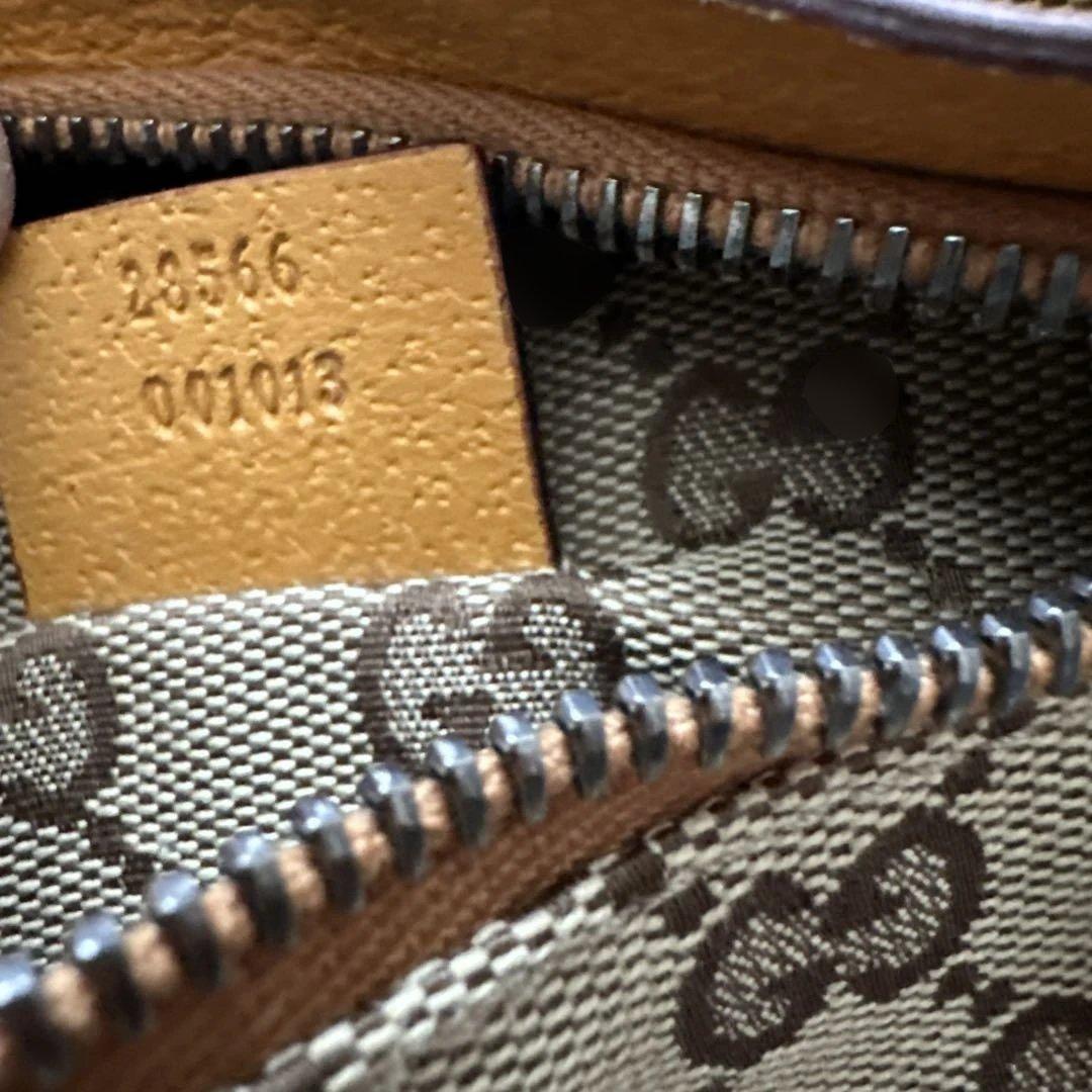 Minni【週末限定値下げ】極美品　GUCCI　GG柄　ウエストバッグ