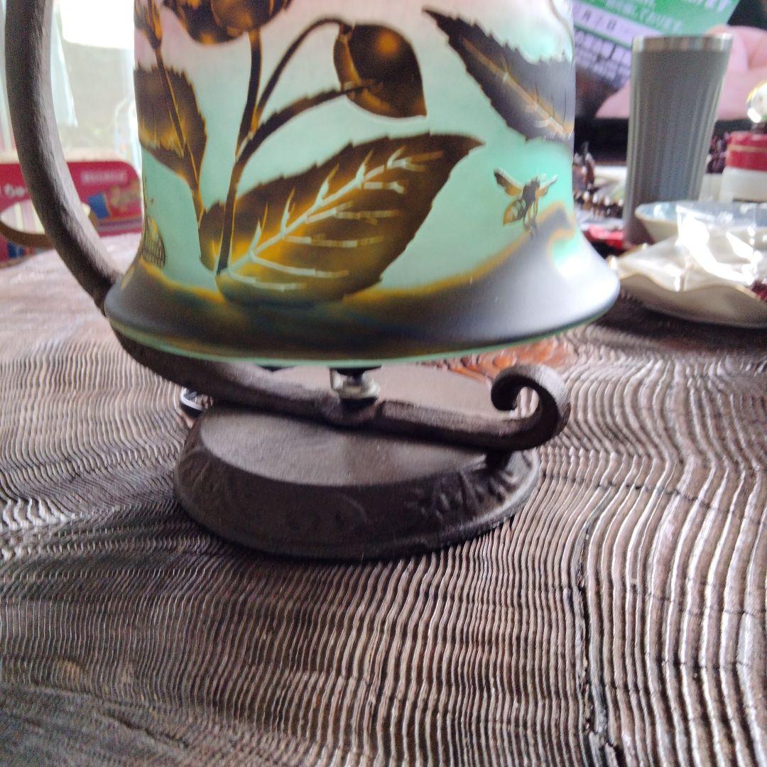 エミール　ガレ風吊りランブ