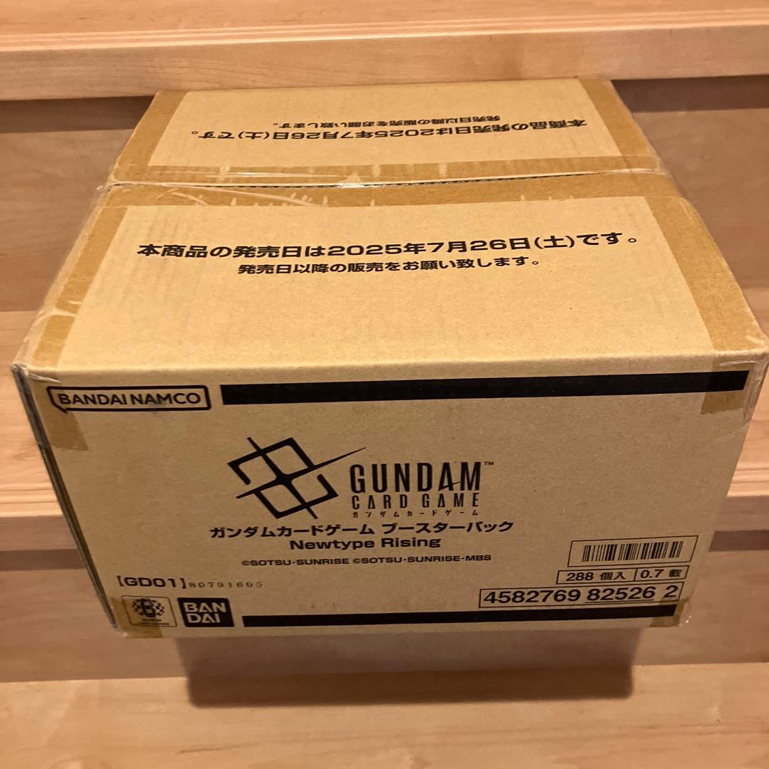 き*う様 ガンダムカードゲーム Newtype Rising 未開封 1カートン
