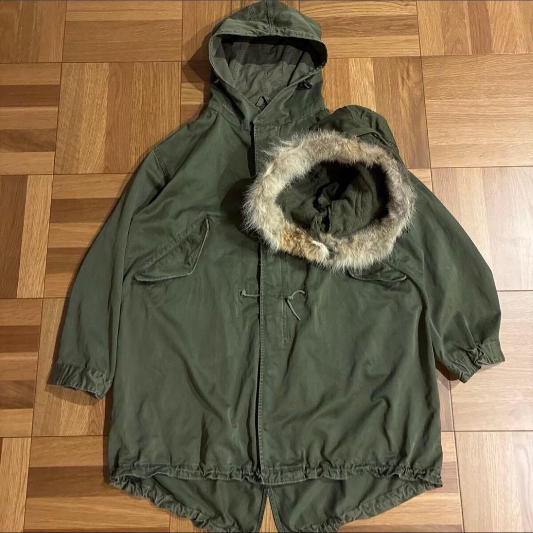 初期 M51 フィッシュテールパーカー モッズコート US ARMY NAVY